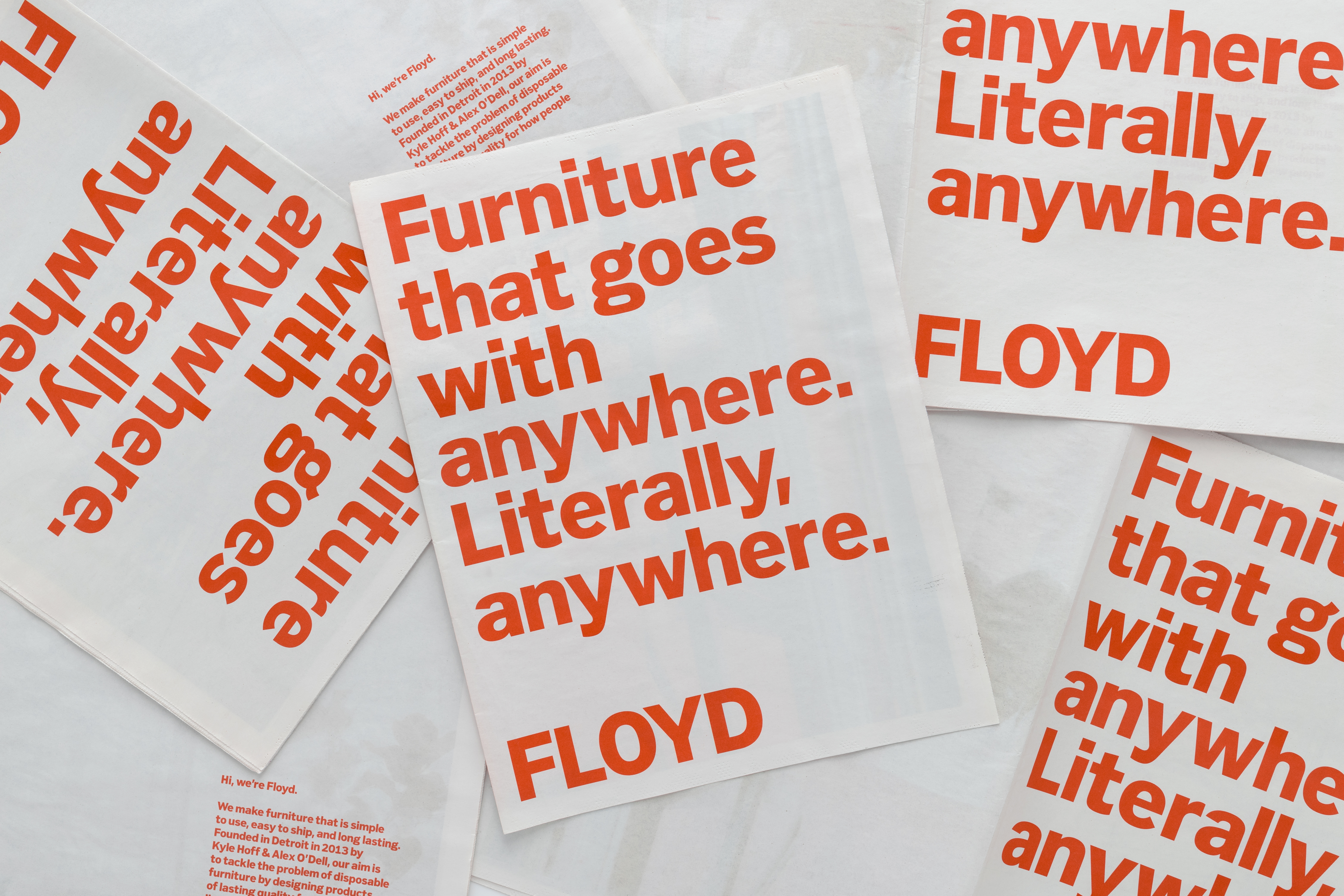 Floyd Newsprint Cover