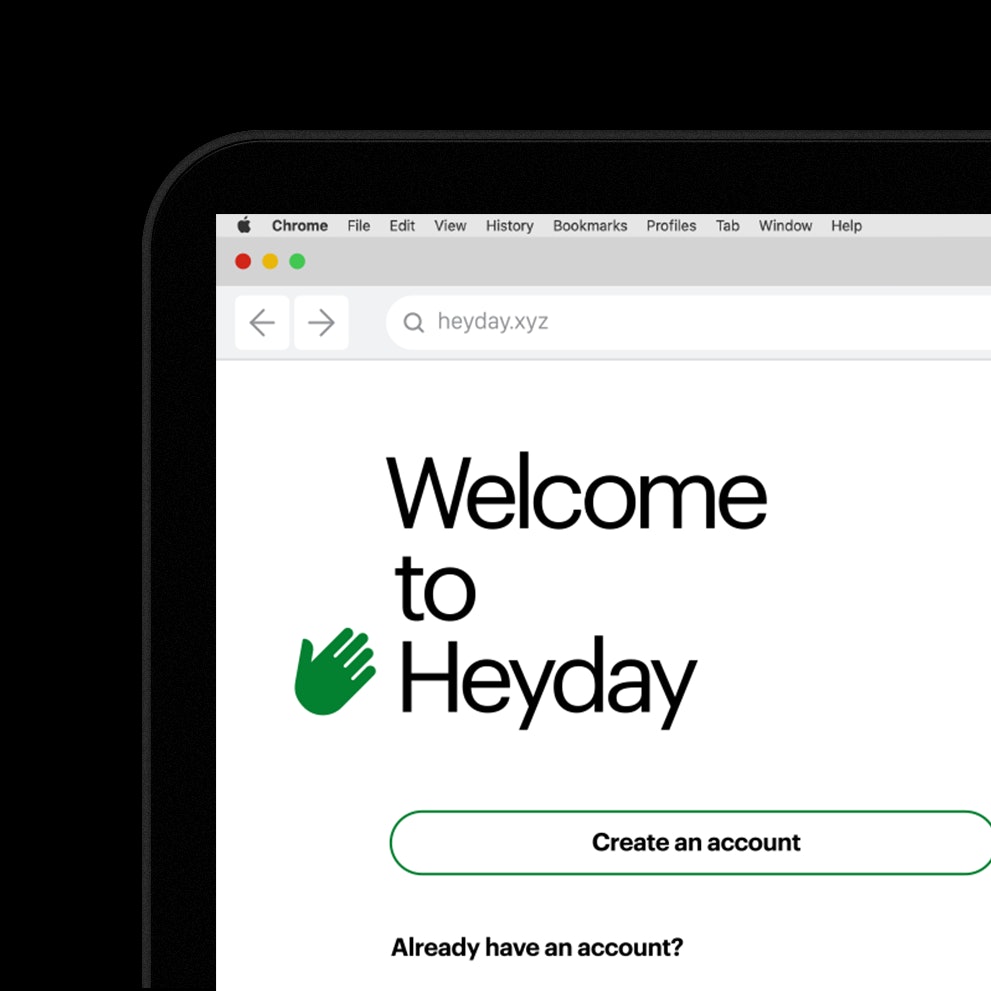 Heyday Login 03