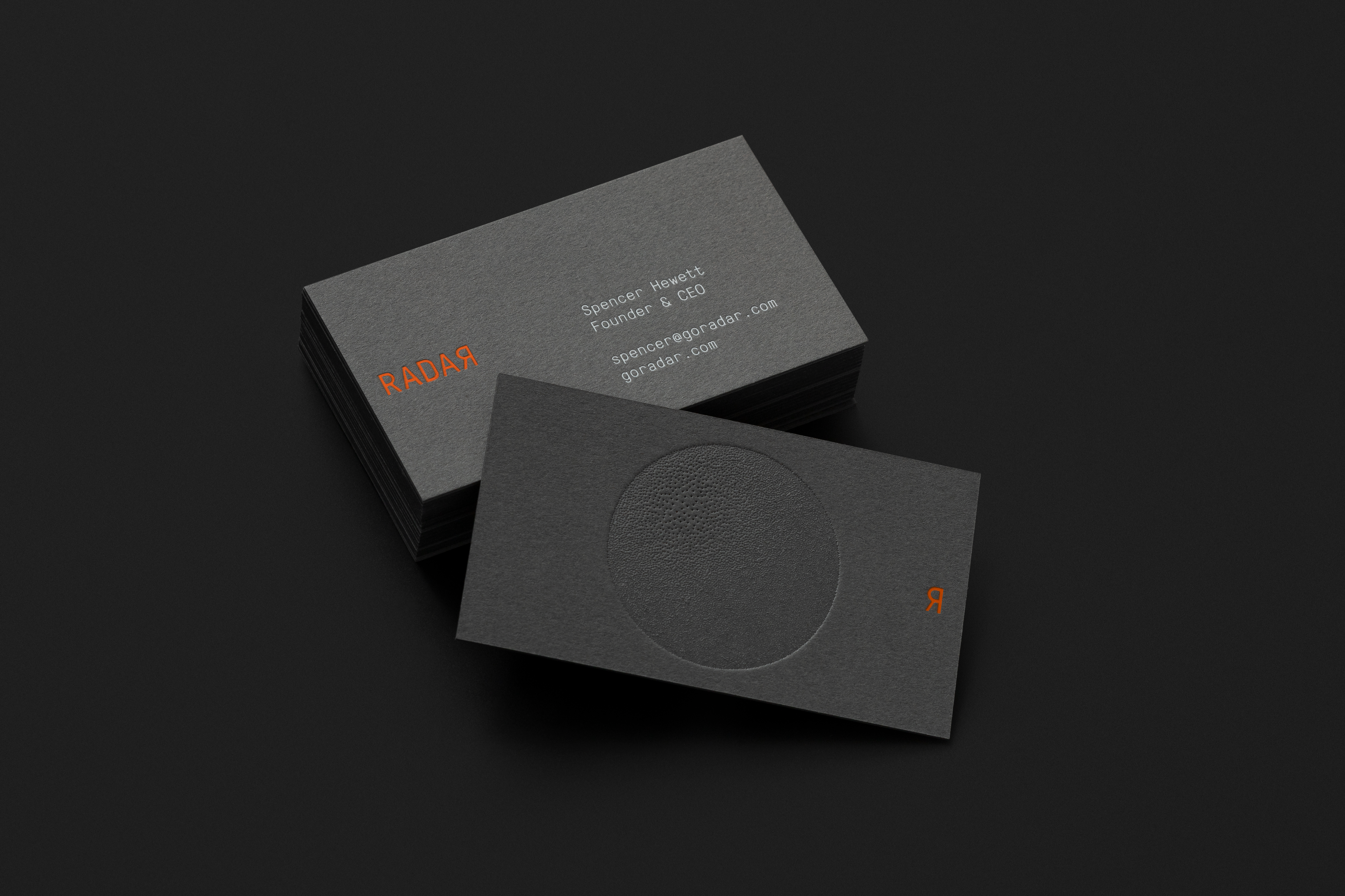 Radar Business Card