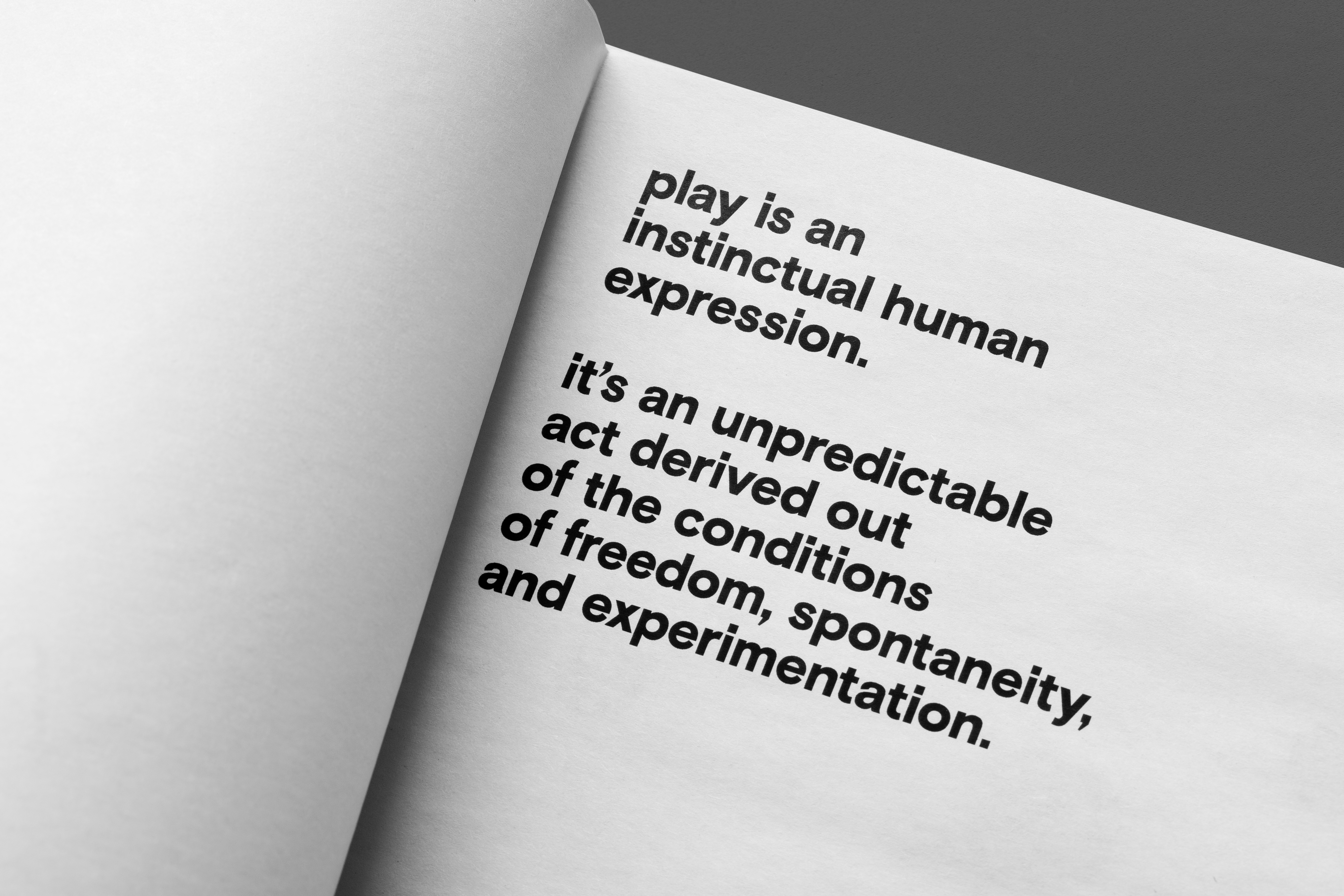 Dadada Newsprint Type Detail