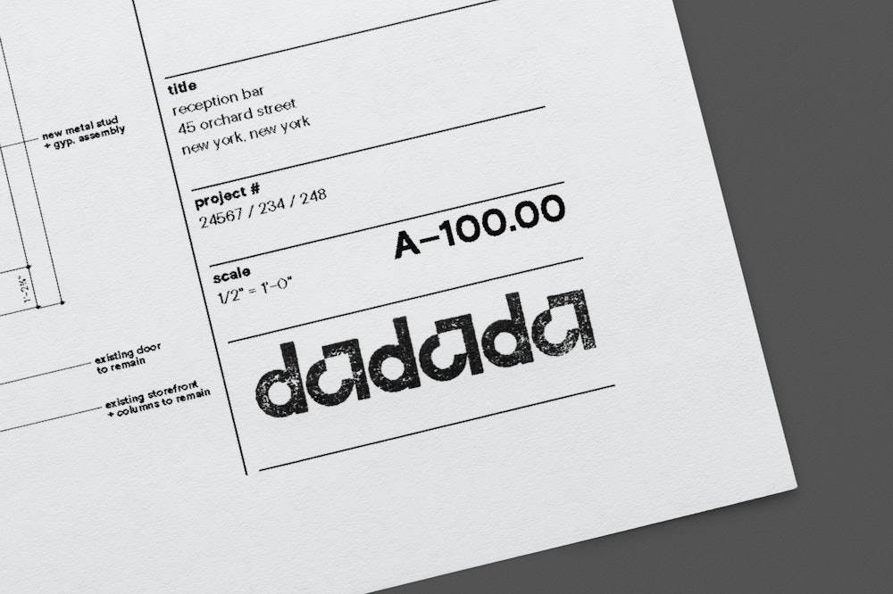 Dadada Title Block