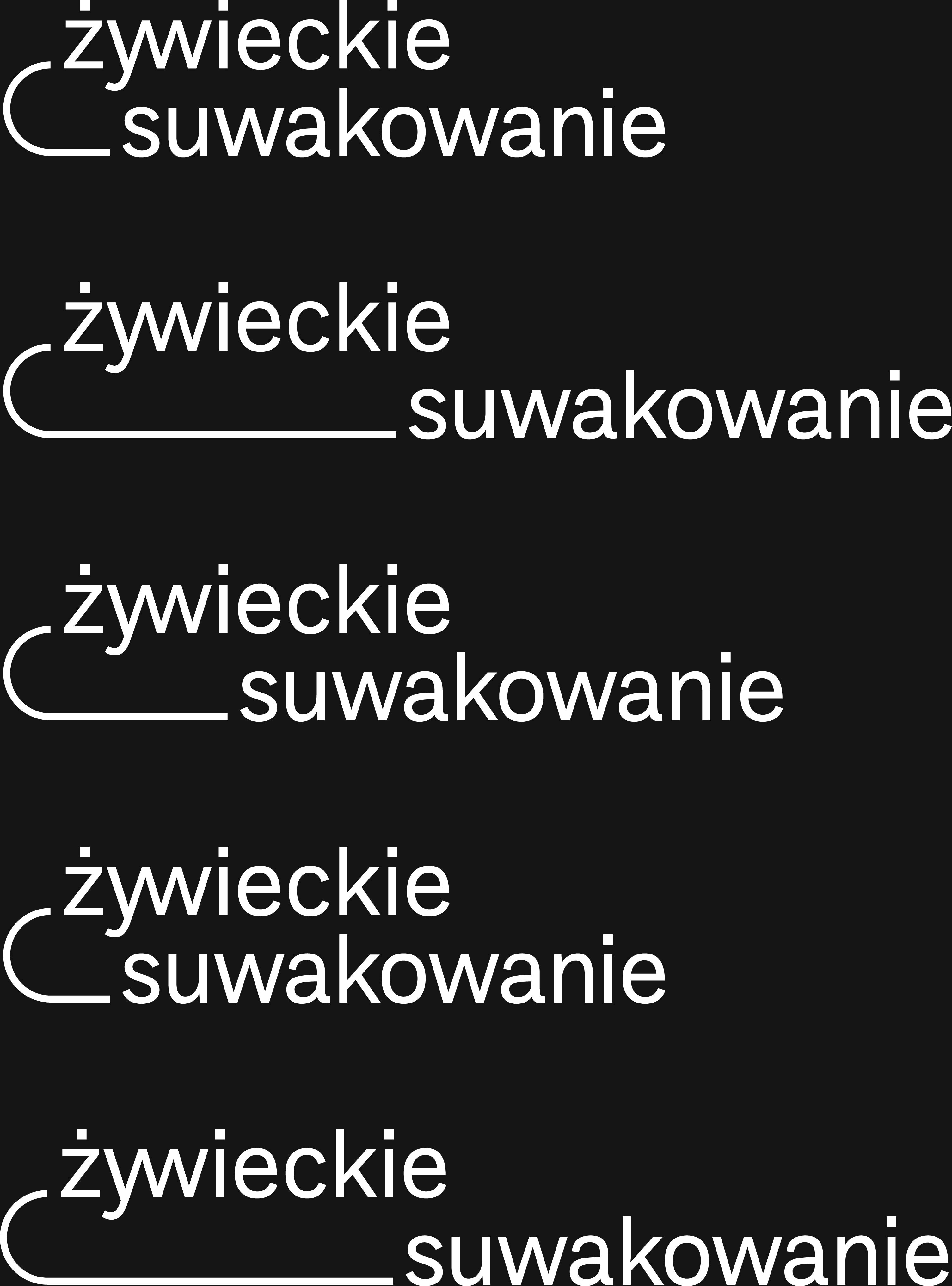 Zywieckie Suwakowanie Logo System Black