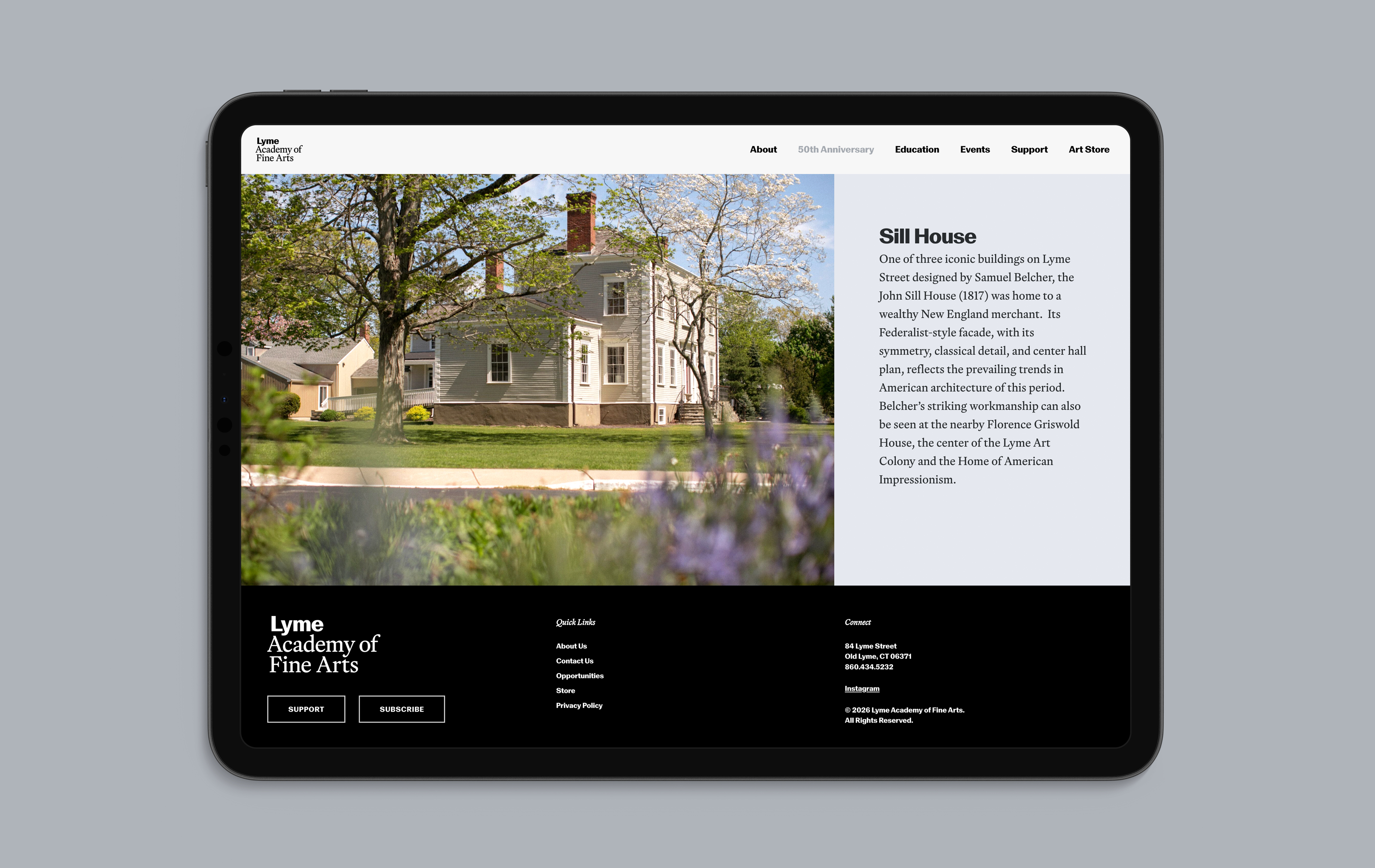 ORDER WEBSITE ASSETS REC LYME43