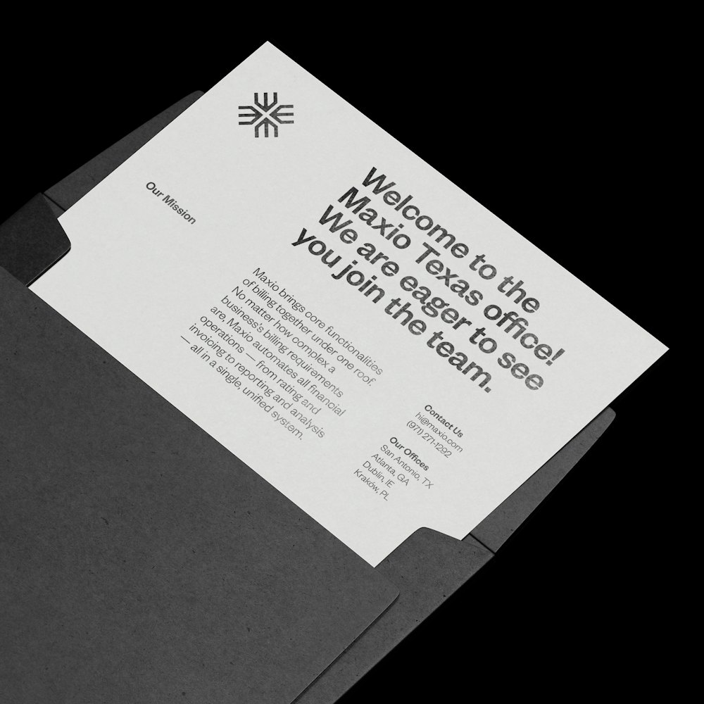 Maxio Stationery 01c